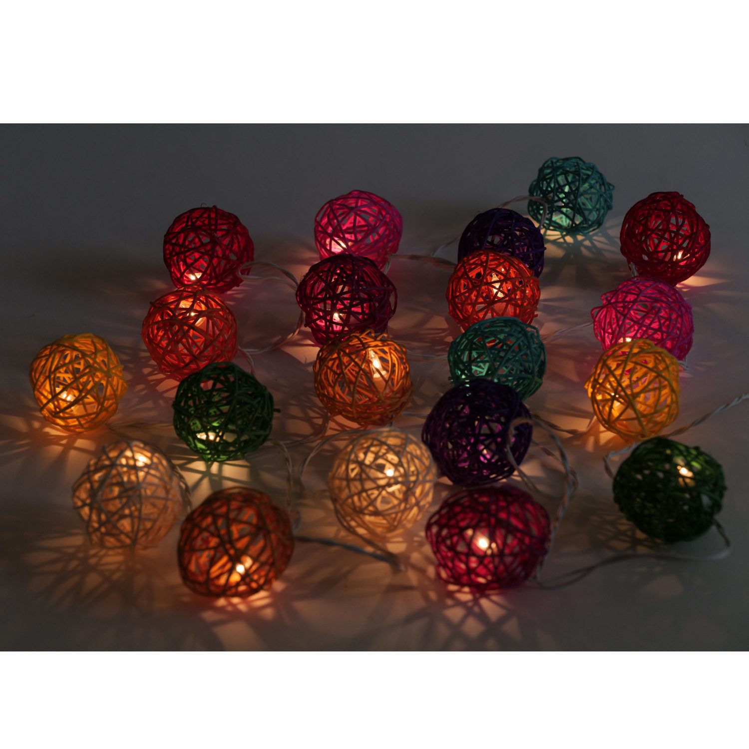 Rattan Ball Fairy LED Light